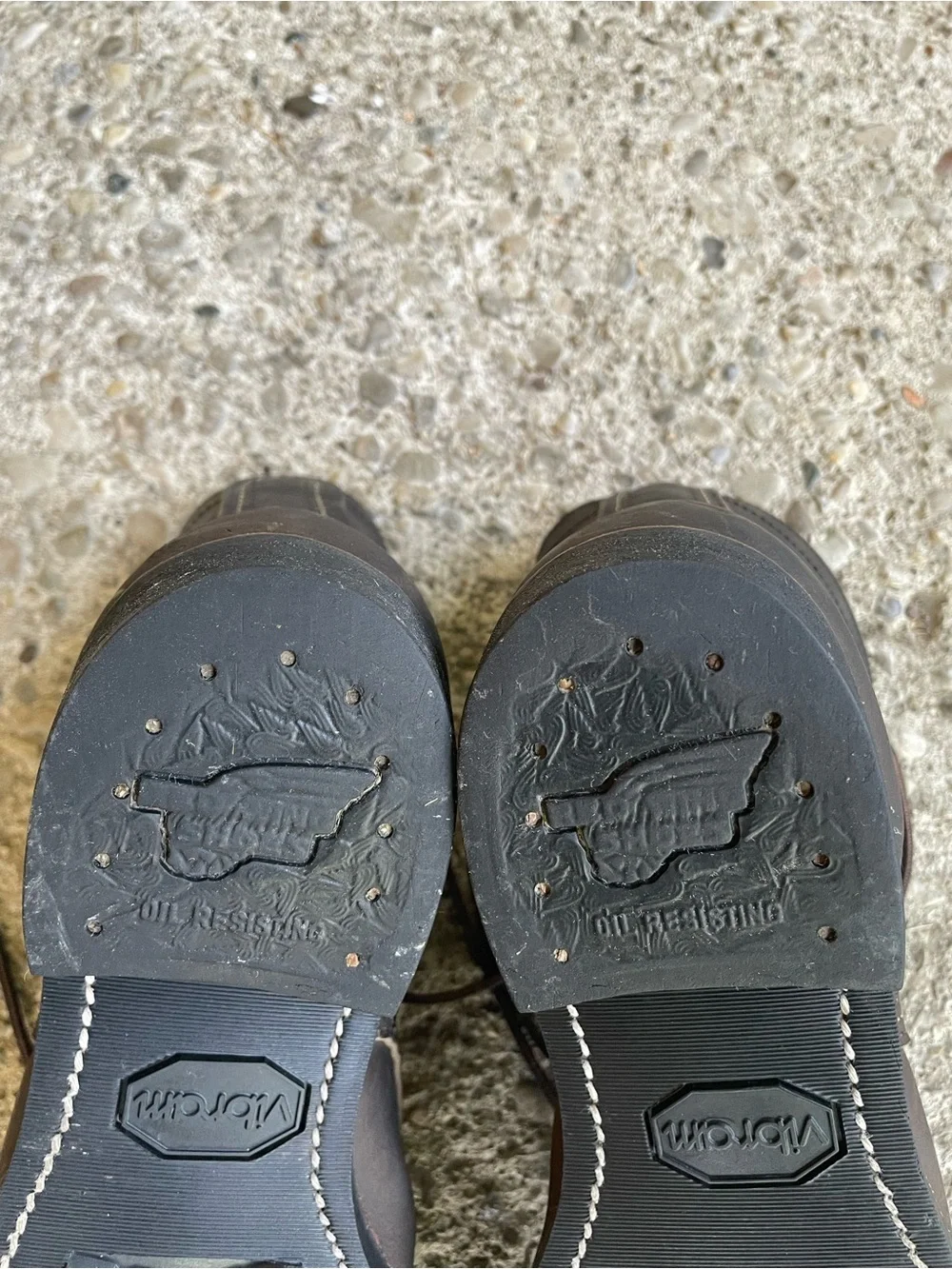 Red Wing Iron Ranger 8086 Charcoal Rough and Tough US 7.5 D No Steel Toe